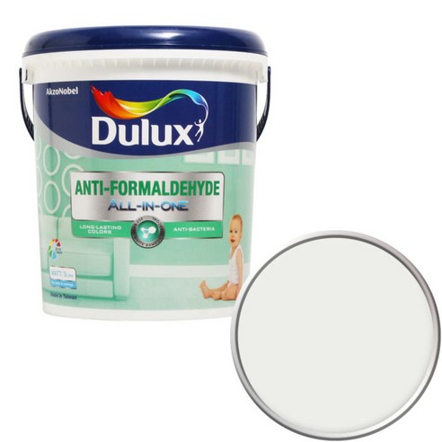 듀럭스 안티 포름알데히드 올인원 페인트 1L, White on White