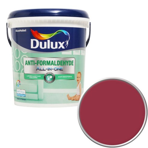 듀럭스 안티 포름알데히드 올인원 페인트 1L, Intense Auburn