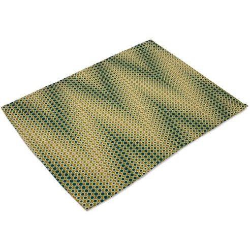 베이직 패턴 테이블 매트, F, 42 x 32 cm