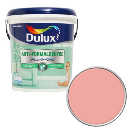 듀럭스 안티 포름알데히드 페인트 1L, Peacefutl Peach