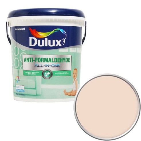 듀럭스 안티 포름알데히드 페인트1L, Only Peach