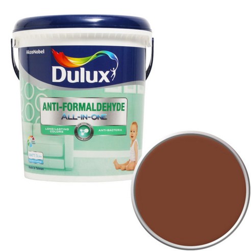 듀럭스 안티 포름알데히드 페인트1L, Burnt Peppercorn