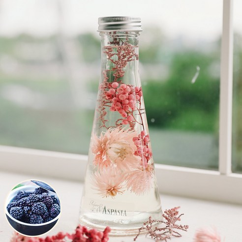 아스파시아 베리톡톡 실린더 디퓨저 세트, 블랙베리&베이