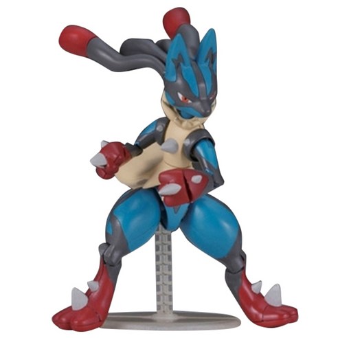 반다이 BD189515 포켓몬35 포켓몬 메가 루카리오 Pokemon Select Series, 1개