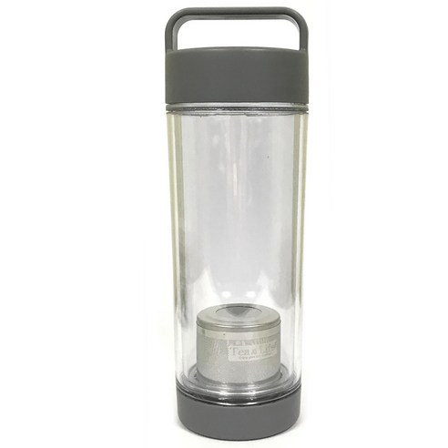 티앤라이프 스마트 에코 텀블러, 그레이, 380ml, 1개