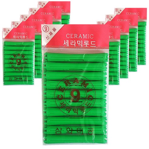 삼화미공 세라믹 파마롯드 9호 10p, 10개입