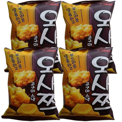 해태제과 오사쯔, 65g, 4개