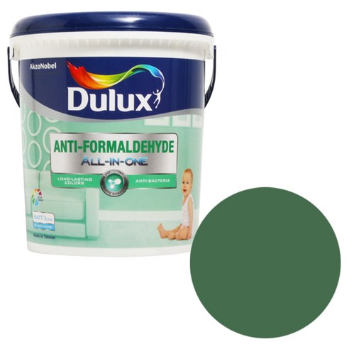 듀럭스 안티포름알데히드 올인원 페인트 1L, Green Monster