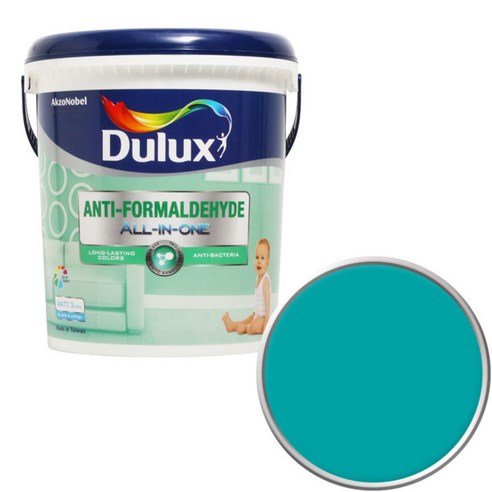 듀럭스 안티 포름알데히드 올인원 페인트1L, Marine Blue