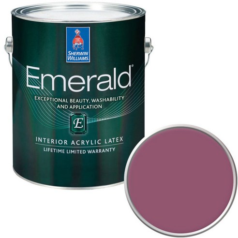 셔윈윌리암스 에메랄드 페인트 1L, SW6565 Grandeur Plum