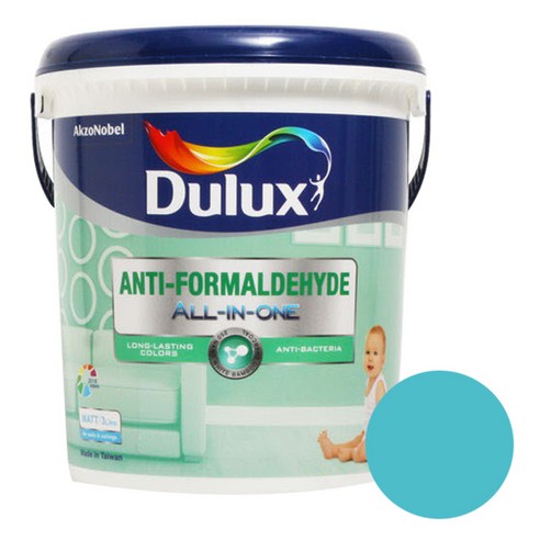 듀럭스 안티 포름알데히드 페인트1L, Opal Treasure