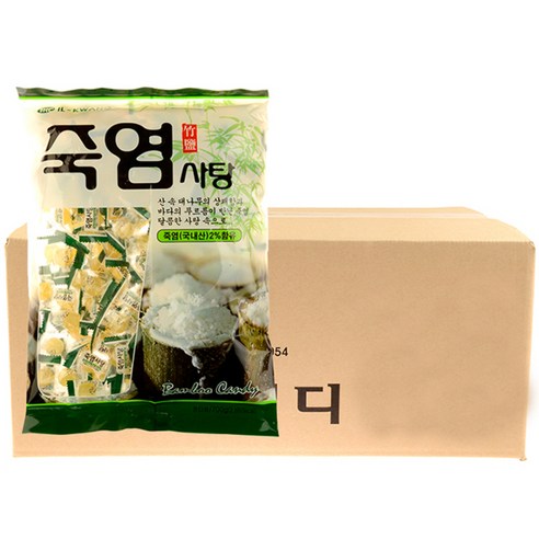 일광제과 죽염사탕, 700g, 8개입