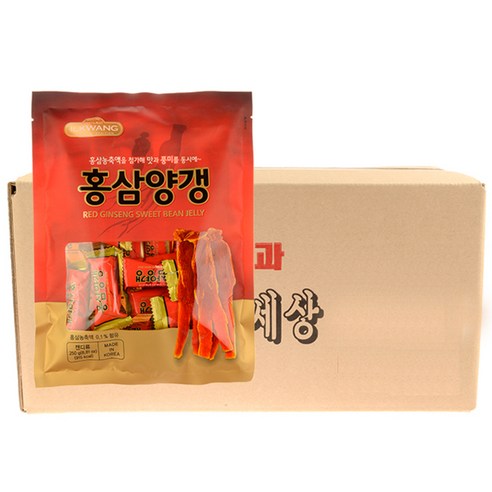 일광제과 홍삼양갱, 250g, 10개