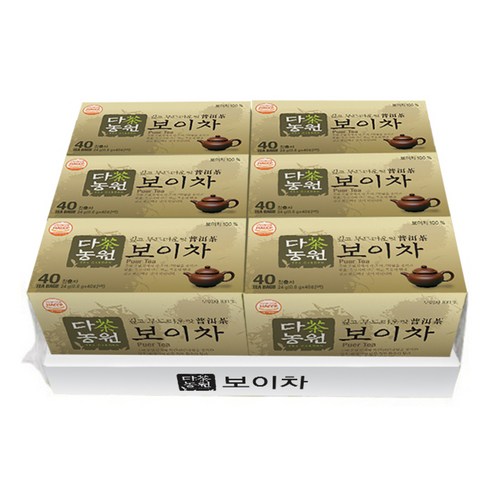 다농원 보이차, 0.6g, 240개