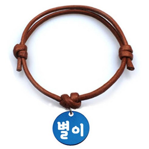 펫츠룩 반려동물 굿모닝 카라멜 목걸이S 원형블루S, 별이, 1개
