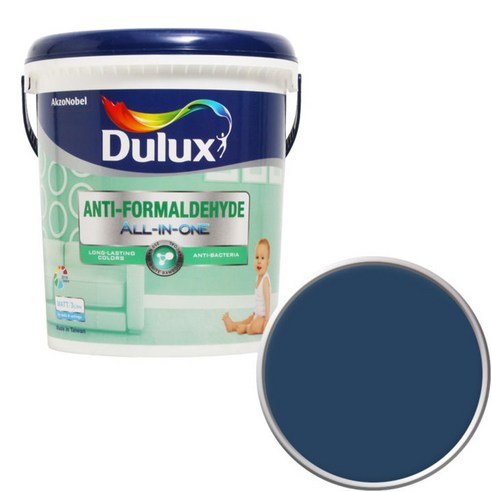 듀럭스 안티 포름알데히드 올인원 페인트1L, Rich Navy