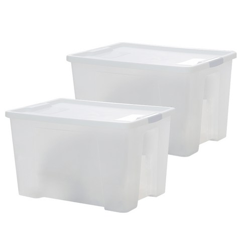 라이피스트 스칼렛 리빙박스 80L, 화이트, 2개입