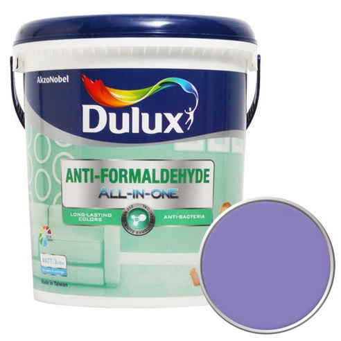 듀럭스 안티 포름알데히드 페인트 1L, Vivid Lavender