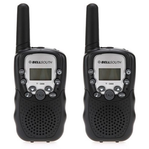 쵸미앤세븐 생활무전기 walkie-talkie 2p, walkie-talkie(블랙)