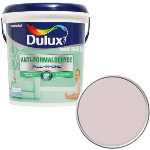 듀럭스 안티 포름알데히드 올인원 페인트1L, Nouvelle Pink