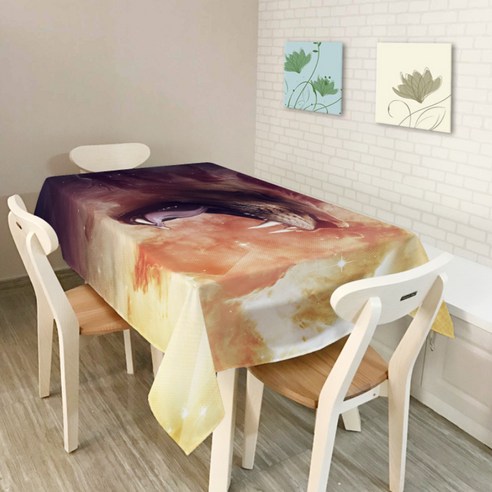 이코디 소울 테이블 보 라이온, 혼합 색상, 150 x 260 cm