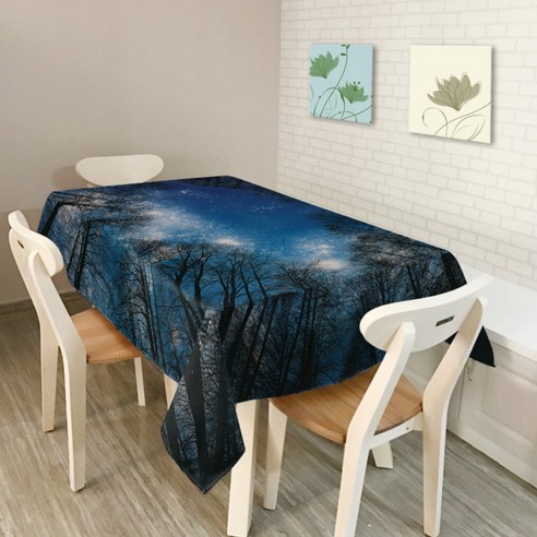 이코디 소울 테이블 보 트리, 혼합 색상, 140 x 140 cm