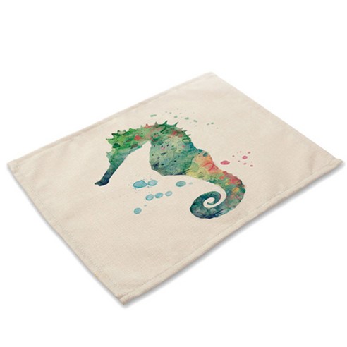 비케이 바다친구들 식탁매트, 25, 42 x 32 cm