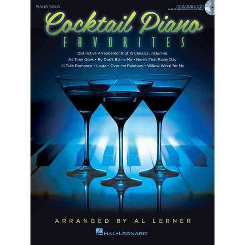 Cocktail Piano Favorites: Solo Arrangements of 15 Jazz Classics, Hal Leonard Corp