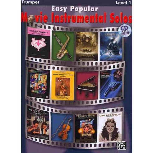 Easy Popular Movie Instrumental Solos: Trumpet Level 1, Alfred Pub Co