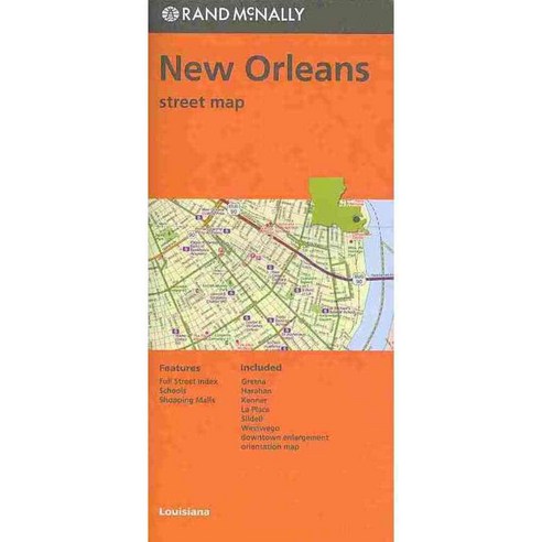 Rand McNally New Orleans Street Map: Louisiana
