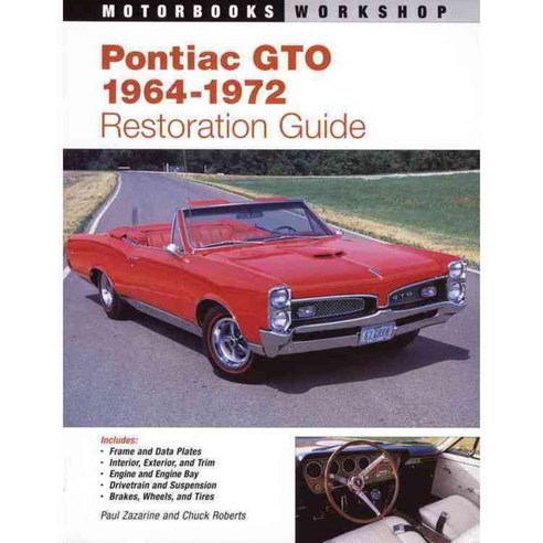 Pontiac Gto Restoration Guide 1964-1972, Motorbooks Intl