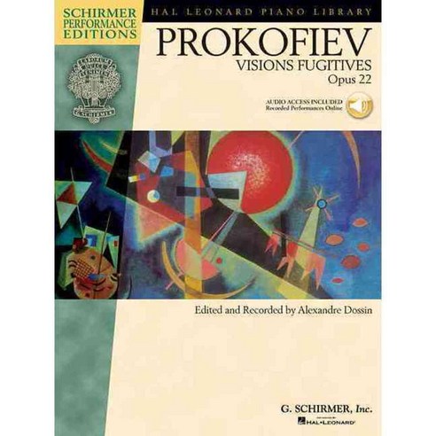 Prokofiev: Visions Fugitives Opus 22, G Schirmer Inc