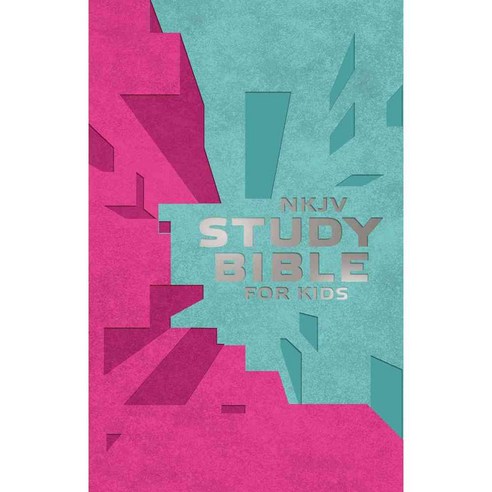 NKJV Study Bible For Kids: New King James Version Study Bible for Kids Pink/Teal, Nelson Bibles