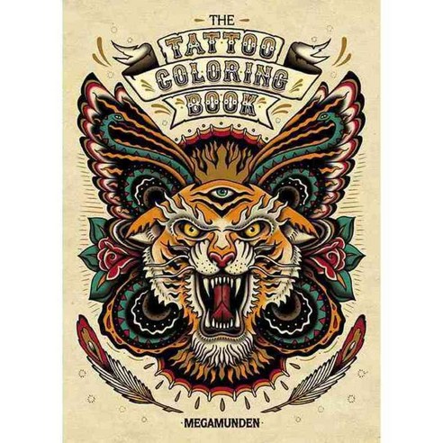 The Tattoo Adult Coloring Book, Laurence King Pub
