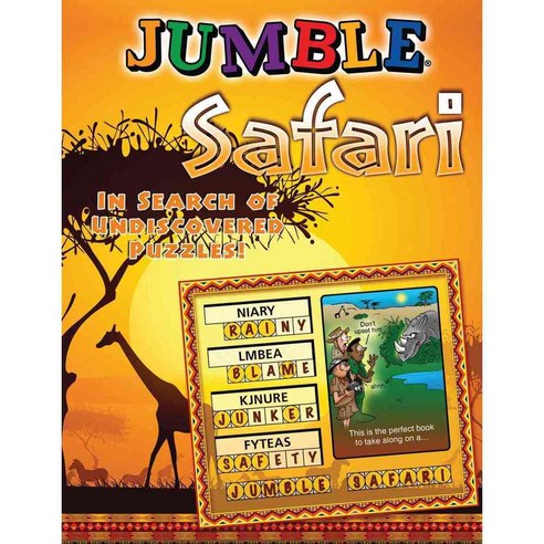 Jumble Safari: In Search of Undiscovered Puzzles!, Triumph Books