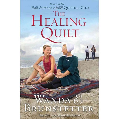 The Healing Quilt: Return of the Half-stitched Amish Quilting Club, Christian Large Print