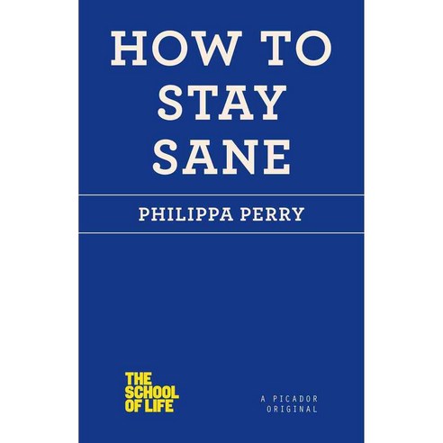 How to Stay Sane, Picador USA