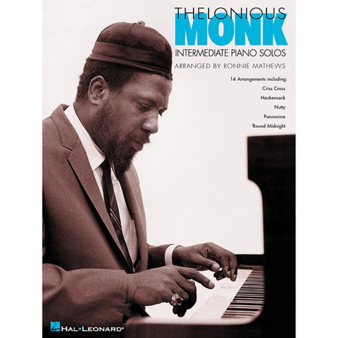 Thelonious Monk: Intermediate Piano Solos, Hal Leonard Corp