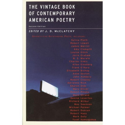 The Vintage Book of Contemporary American Poetry, Vintage Books