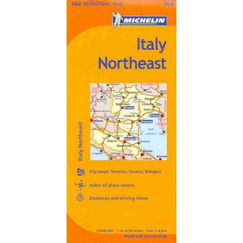 Michelin Italy Northeast, Michelin Travel Pubns