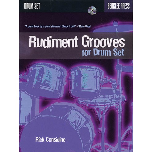 Rudiment Grooves for Drum Set, Berklee Pr Pubns