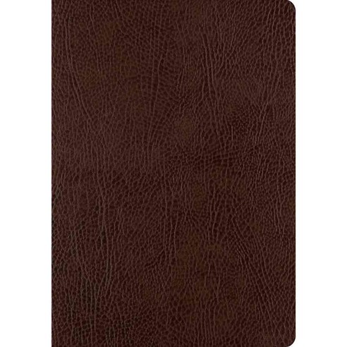 Holy Bible: English Standard Version Mocha Bonded Leather Single Column Journaling Bible, Crossway Books