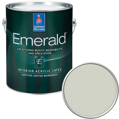 셔윈윌리암스 에메랄드 페인트 1L, SW6190 Filmy Green