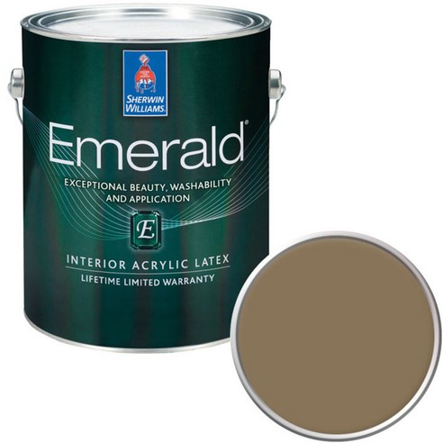 셔윈윌리암스 에메랄드 페인트 1L, SW9124 Verde Marron