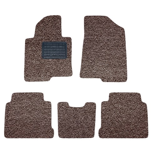 순수 코일 카매트 일반형 초코 현대, 현대 LF쏘나타 뉴라이즈 (2열고리X) (2017년 ~ 2019년) (5P)