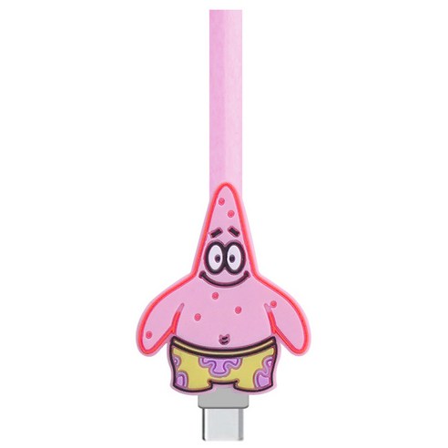 스폰지밥 USB 충전 케이블 1m, Type C (뚱이), 1개
