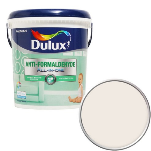 듀럭스 안티 포름알데히드 올인원 페인트 3L, White Wall wash 01YY 86/034