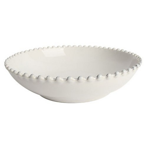 코스타노바 화이트펄 파스타볼 23cm, 화이트, 1개