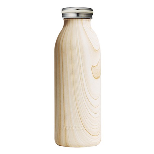 모슈 보온보냉 텀블러, WOOD WHITE, 450ml