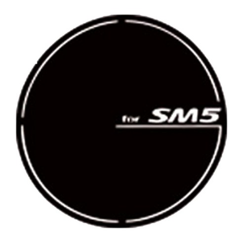 블루코드 삼성 차종별 주유구 스티커, SM5 10년(카본블랙), 1개